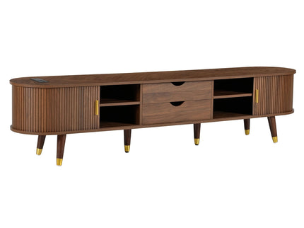 TV Stand & Coffee Table Set With Charging Station