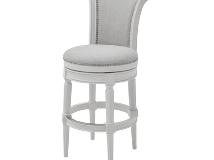 Swivel Barstool With High-Back