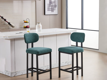 Modern Counter Height Stools (Set of 2)