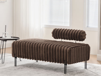 Mini Loveseat With Adjustable Backrest