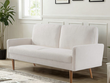 Sofa, European Style With Sleek Design, Modern & Vintage Flair, Upholstered 3 Seater Couch