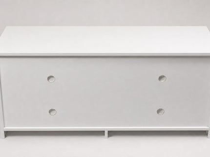 TV Stand For TVs Up To 50" With Open Shelves And Cable Management