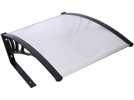 Weather Resistant Polycarbonate Canopy Outdoor Shade Cover For Robotic Lawn Mowers - Black