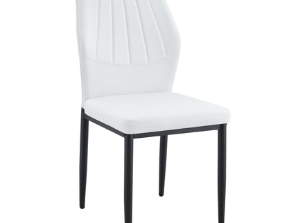 Dining Chairs With Shell Pattern, Comfort And Style