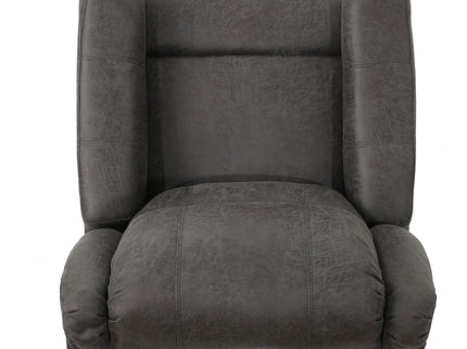Contemporary Glider Recliner With Swivel Function
