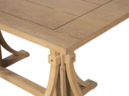Dining Table With Trestle Base