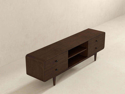 Alexa - TV Stand - Dark Brown / Wood