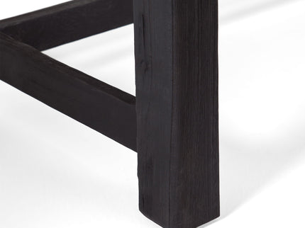 Cloud - Outdoor Bench With Acacia Wood Frame And Slat Panel Design
