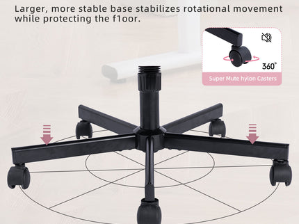 Criss Cross Office Chair With Adjustable Height, Ergonomic Design