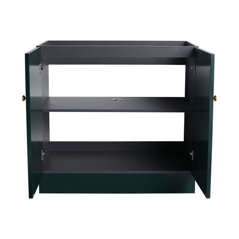 Modern Freestanding Bathroom Vanity With Soft Close Cabinet Doors