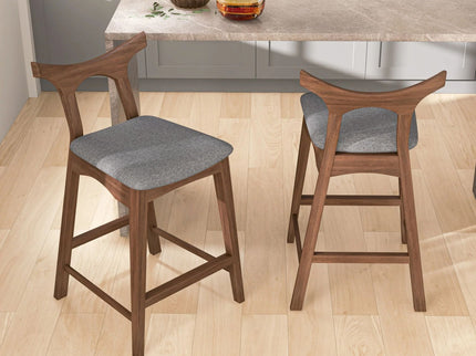 Hester - Upholstered, Square Bar Chair (Set of 2)