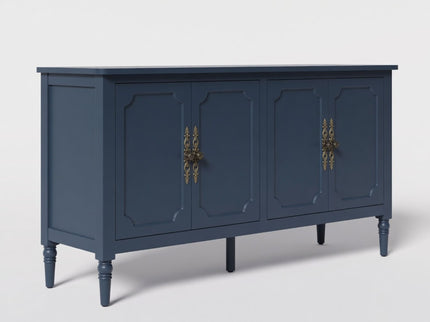 Vintage Buffet Cabinet With Adjustable Shelves