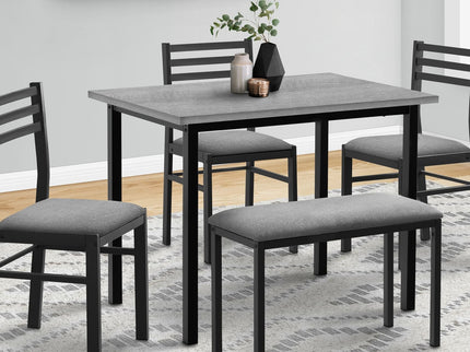 Dining Set, 5 Pieces Set, Rectangular, Small, Contemporary & Modern