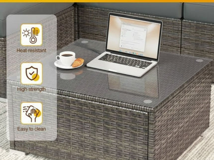 Modern Patio Set With Coffee Table
