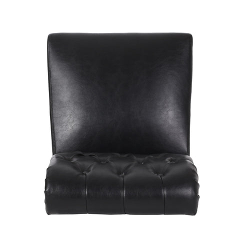 Broxton - Tuft Dining Rolltop Chairs With Button Tufted Backrest (Set of 2)