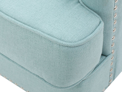 Harrison - Tufted Club Chair With Button Tufted Back And Birch Wood Legs