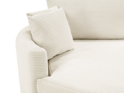 Oversized Double Chaise Lounge Sofa With USB Ports