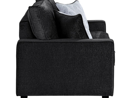 Rita - Loveseat, LED Base Lighting, Cushions And 2 Accent Pillows