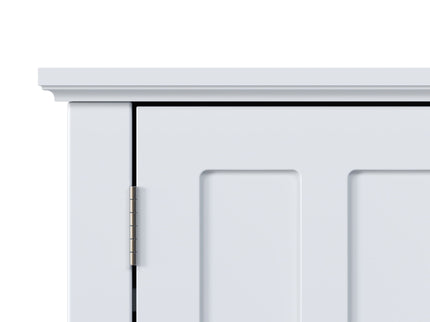 Multi Functional Wall Mounted Cabinet With Adjustable Shelves For Bathroom