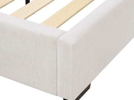 Hampton - Upholstered Platform Bed With Tall Headboard