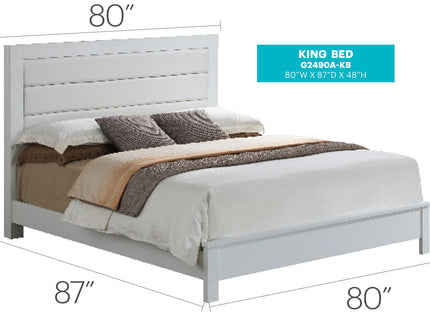 Transitional Modern Design Bed