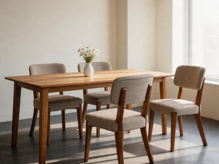 Contemporary Armless Dining Chairs (Set of 2)