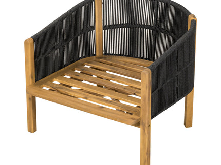 Grotta - Outdoor Wood Club Chair (Set of 2)