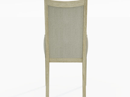 Adeline - Upholstered Arm Chair - Natural Wood Wash