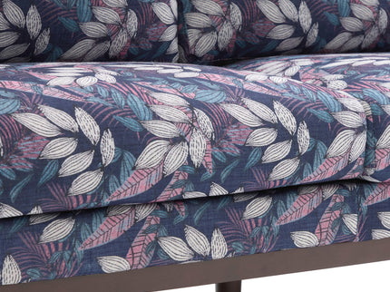 2 Seater Loveseat Sofa With Spacious Seating Area