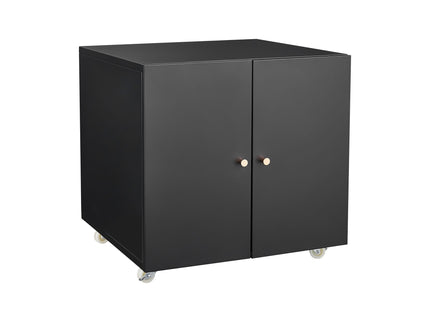 Office Furniture Copier Cabinet 2 Door Steel Copier Stand Mobile Pedestal File Printer Stand