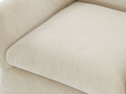 Luisa - Skirted Swivel Accent Chair