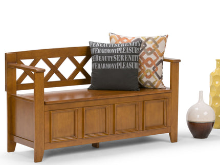 Amherst - Handcrafted Entryway Storage Bench