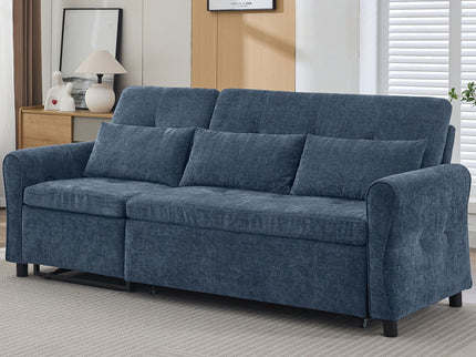 3 Seater Sofa Bed And Reversible Recliner