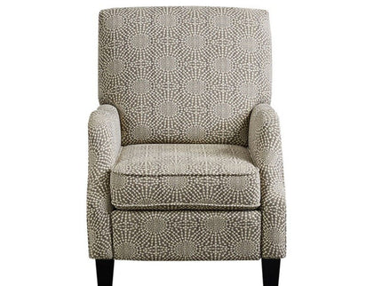 Hoffman - Push Back Recliner - Beige Multi