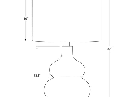 Lighting, Table Lamp, Contemporary - Cream