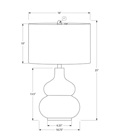 Lighting, Table Lamp, Contemporary - Cream