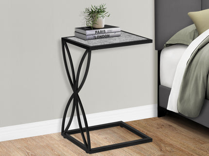 Accent Table C - Shaped, Modern - Gray
