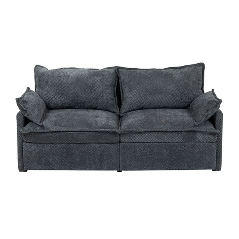 Pull Out Sofa Bed, Convertible Sleeper Sofa Couch, Side Storage, And USB / C - Type Charging Ports Chair