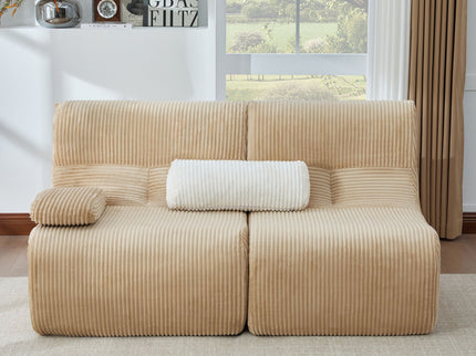 Modern Sectional Loveseat With Ergonomic Design