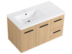 Light Brown / Left Side Sink / 35.43