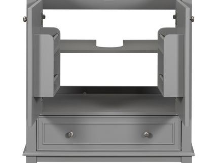 Modern Bathroom Vanity Base Only With Doors And Drawer