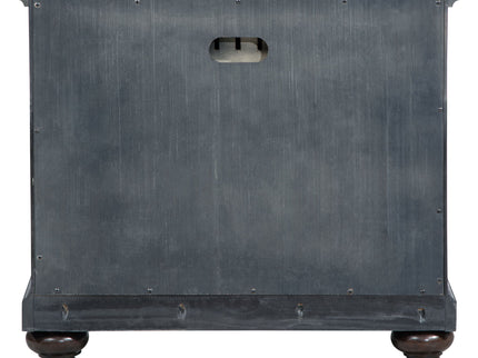 Berwick - 1 Drawer Nightstand With Open Cubby - Dark Oak