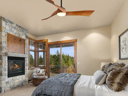 Ceiling Fan With Reversible DС Motor - Black