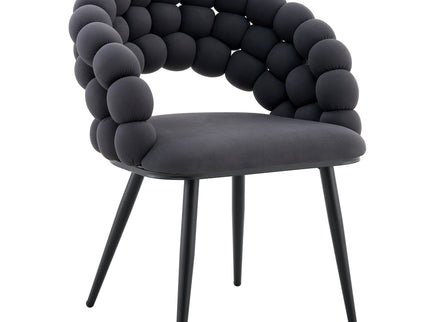 Puffy Bubble, Ball Chain Chairs For Dining Room (Set of 2)