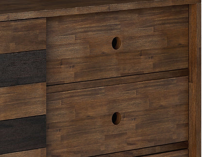 Clarkson - Medium Storage - Rustic Natural Aged Brown