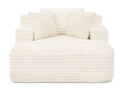 Chaise Lounge Sofa Bed With Deep Seat For Living Room