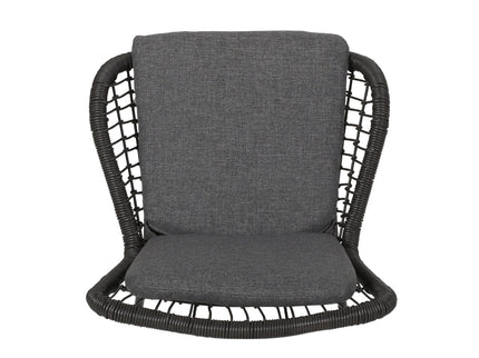 Outdoor Wicker Club Chair With Cushions (Set of 2)