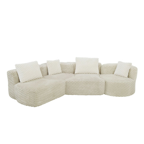 Modular Sectional Sofa With Free Combination Design