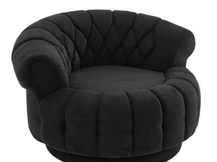 Round Swivel Accent Chair With Rotation