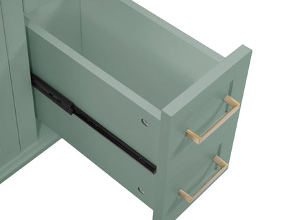 Modern Bathroom Vanity With Sink, Storage Cabinet, Soft Close Doors, Deep & Standard Drawers